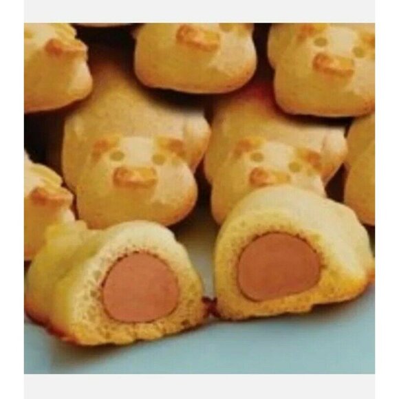 Piggy Pop Silicone Baking Pan For Pancakes Pigs In A Blanket & More - Picture 3 of 7